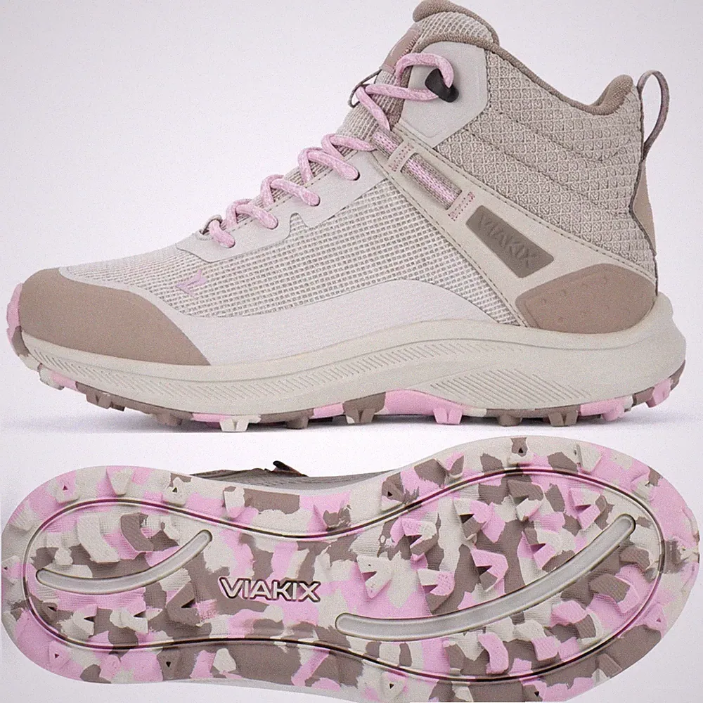 Monterra Mid Women’s Waterproof Hiking Boots – Lightweight Comfortable Trail...