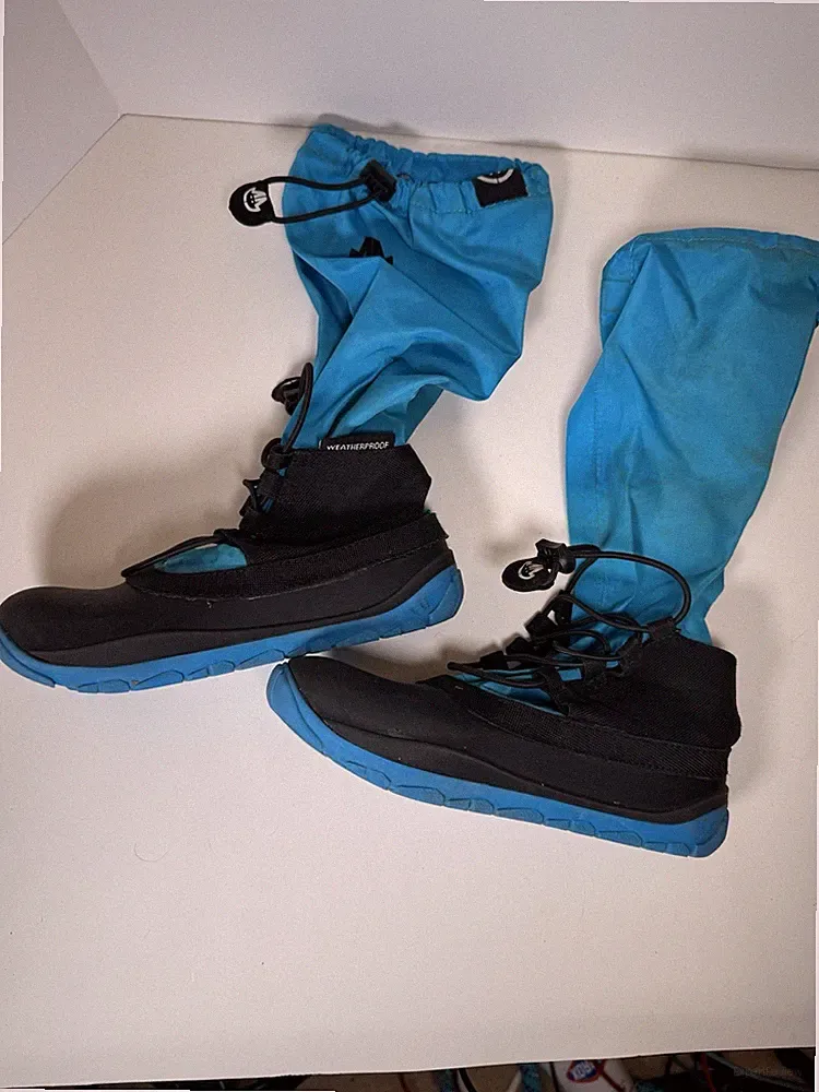 Mymayu My Mayu Size 13 Barefoot Rain Snow Boots Kids Hiking Walking Weatherproof