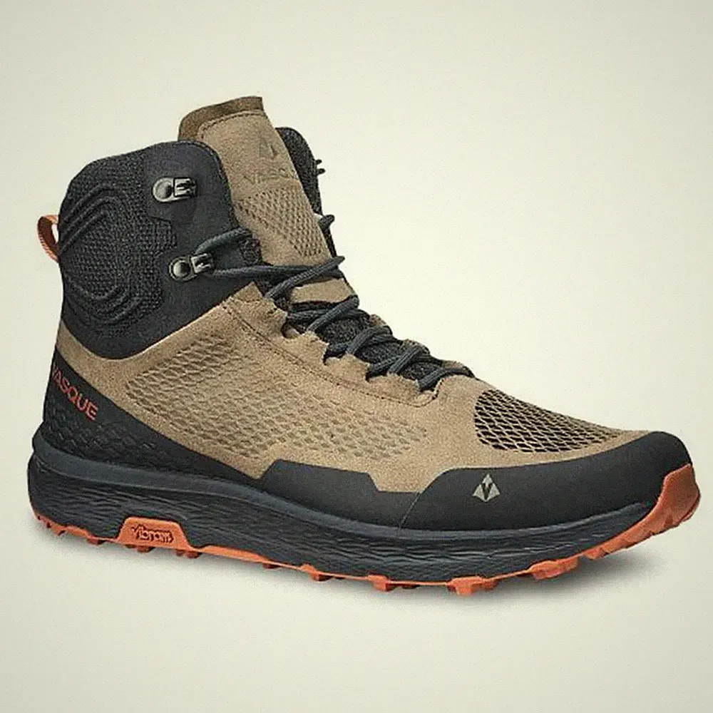 Vasque Men's Breeze Mid Waterproof Hiking Boot LT NTX Walnut NEW 7.5 M