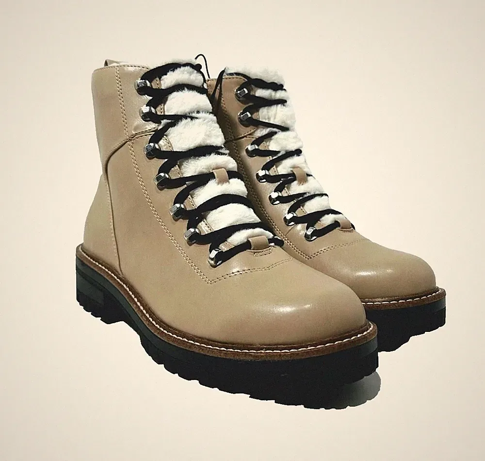 Women's Leighton Hiking Boots - A New Day - Color Taupe - Size 11